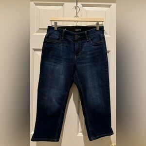 Liz Claiborne Sara Crop mid rise jeans size 6P